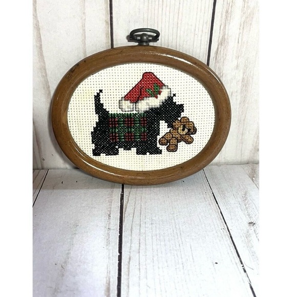 Set of 2 Vintage Scottie Dog Ornaments - Picture 2 of 10